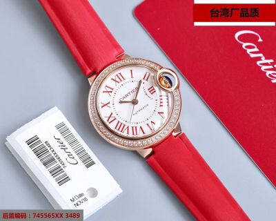 TW Factory Cartier NH05 Movement Sapphire Fisheye Glass 33MM Watch